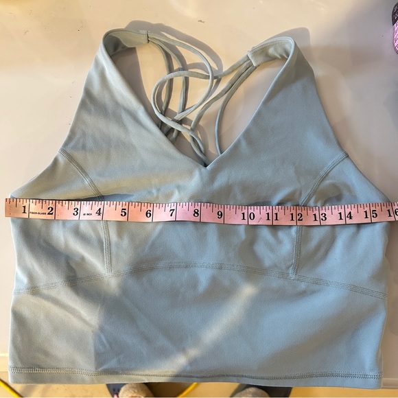 Sweaty Betty Super Soft Strappy Back Workout Sports Bra Crop Top Tank Sz Medium - Picture 8 of 11